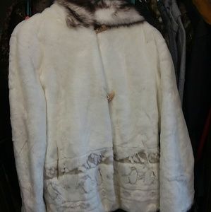 Nuage faux fur jacket